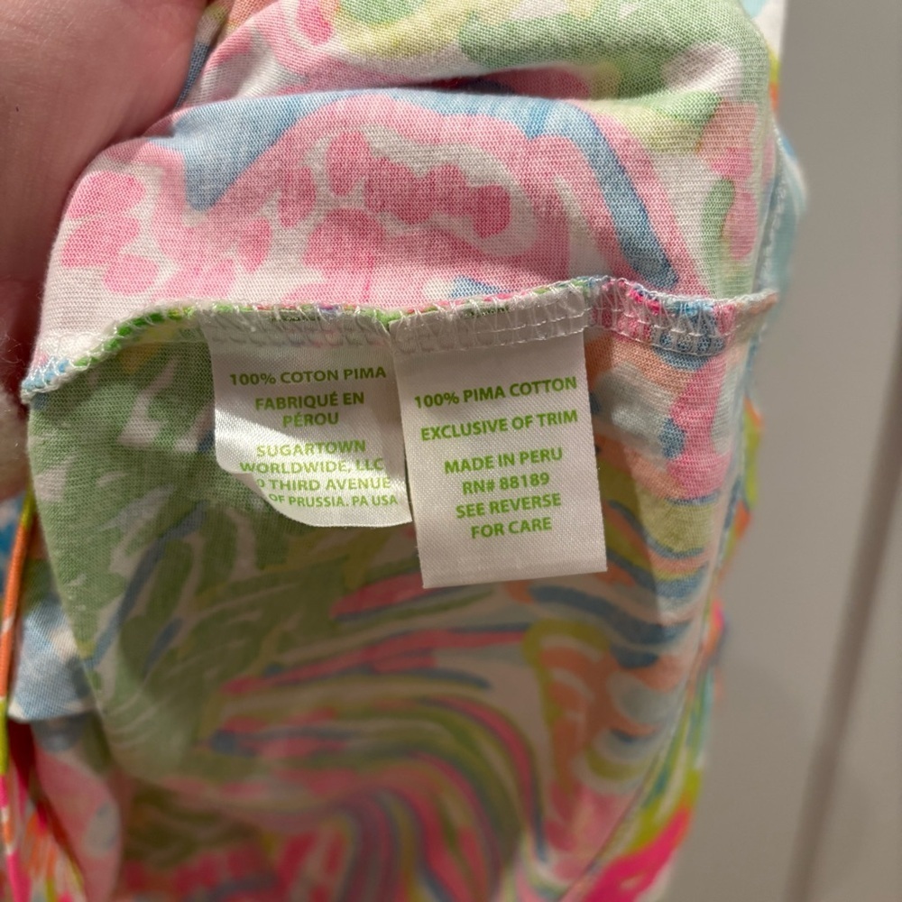 Lilly Pulitzer Brewster Dress Lovers Coral - Picture 5 of 5